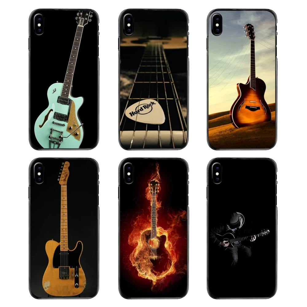 Для iPhone 4 4S 5 5S 5C SE 6 6S 7 8 Plus X XR XS Max iPod Touch Chord аксессуары для гитары чехлы телефонов |