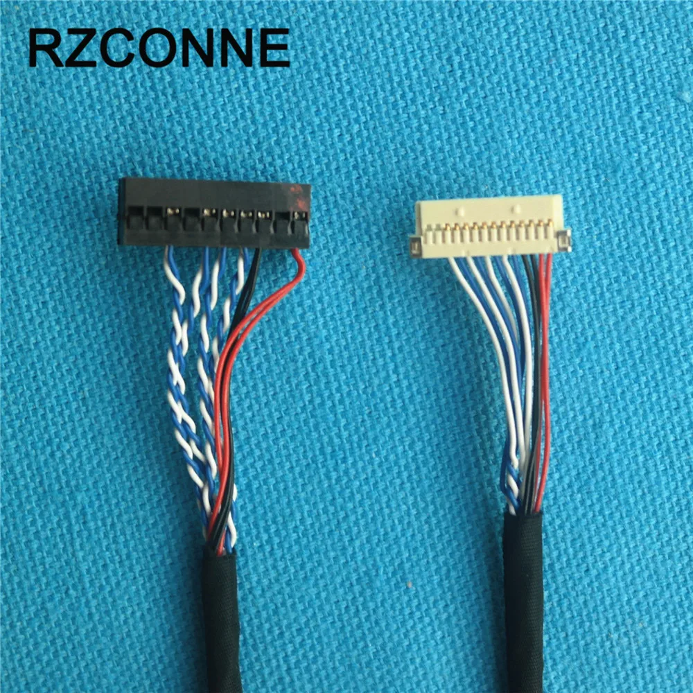 DF19-14-D6 14-контактный одинарный 6-битный кабель LVDS для ЖК-панели контроллера 5 шт./лот