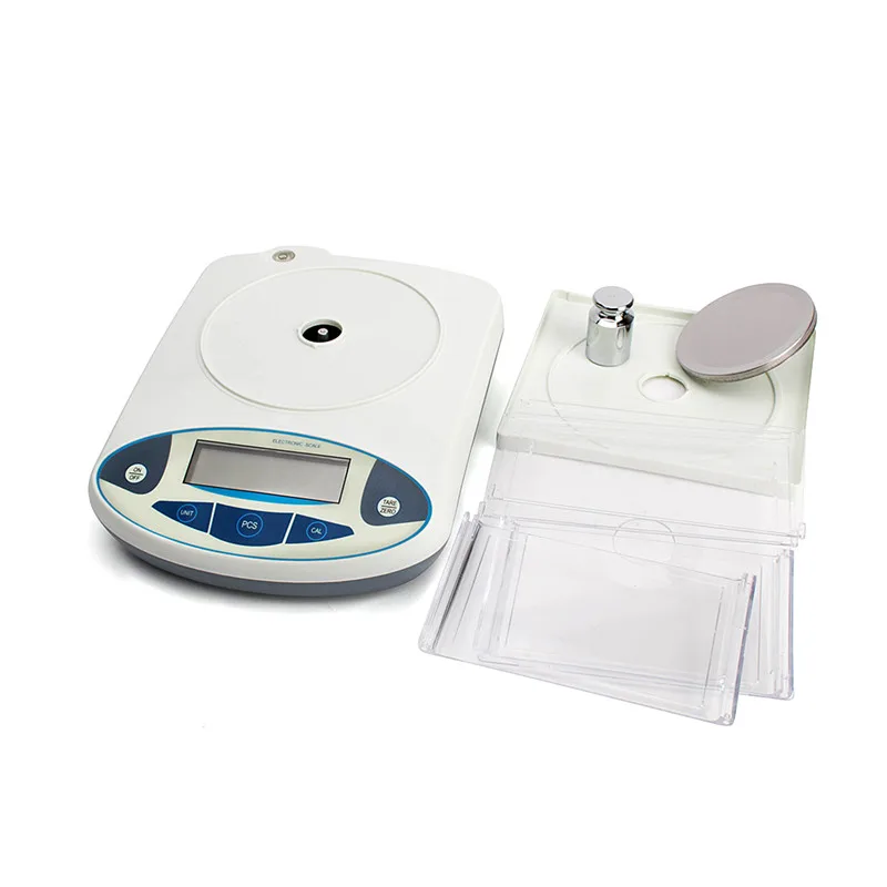 300g 0.001g Electronic Balance Digital Scale Laboratory Weight Scales High Precision Jewelry Gold Gram Analytical LCD Scales (2)