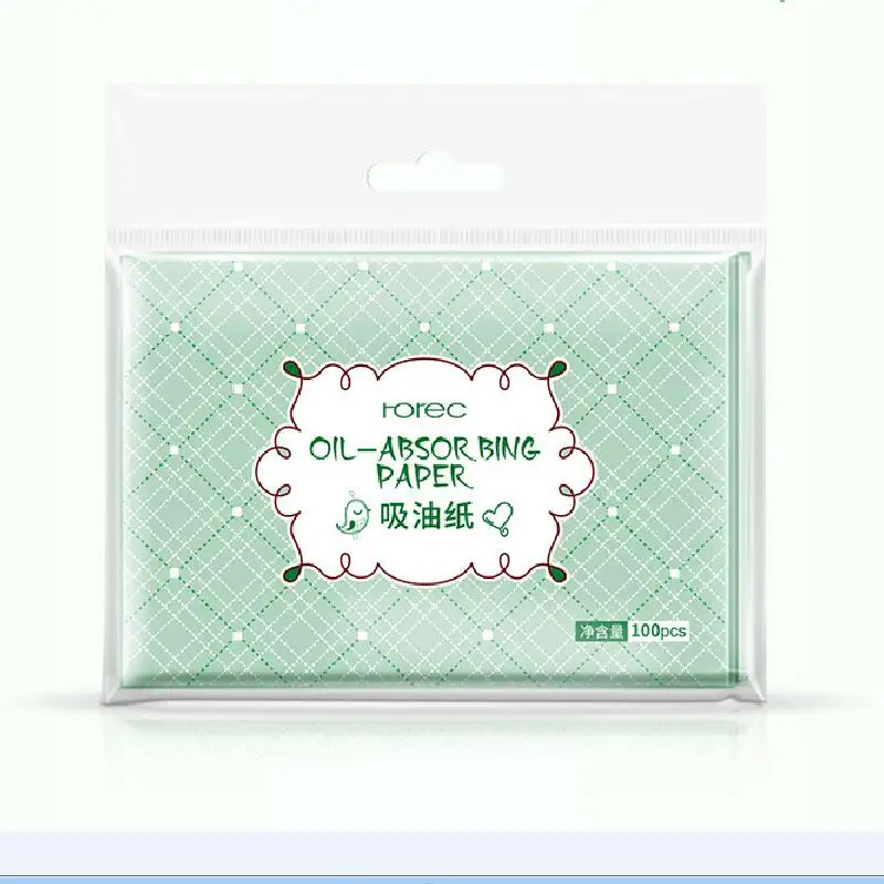 100 шт масло для лица Blotting Papers салфетки для удаления излишка масла лицо очищение, лечение акне масло для глубокого очищения Управление