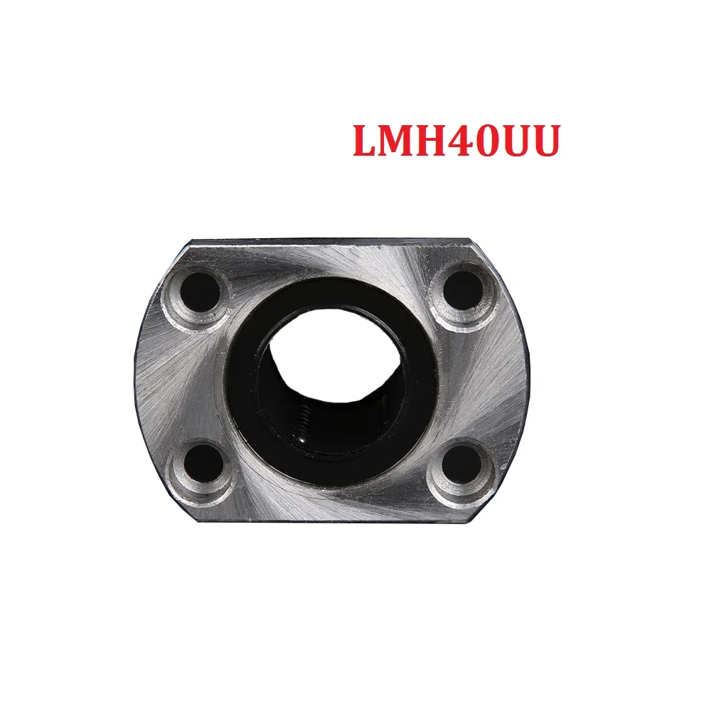 Комплект из 1 шт. LMH40UU 40 мм эллипс фланцевого типа CNC линейная движущаяся втулка