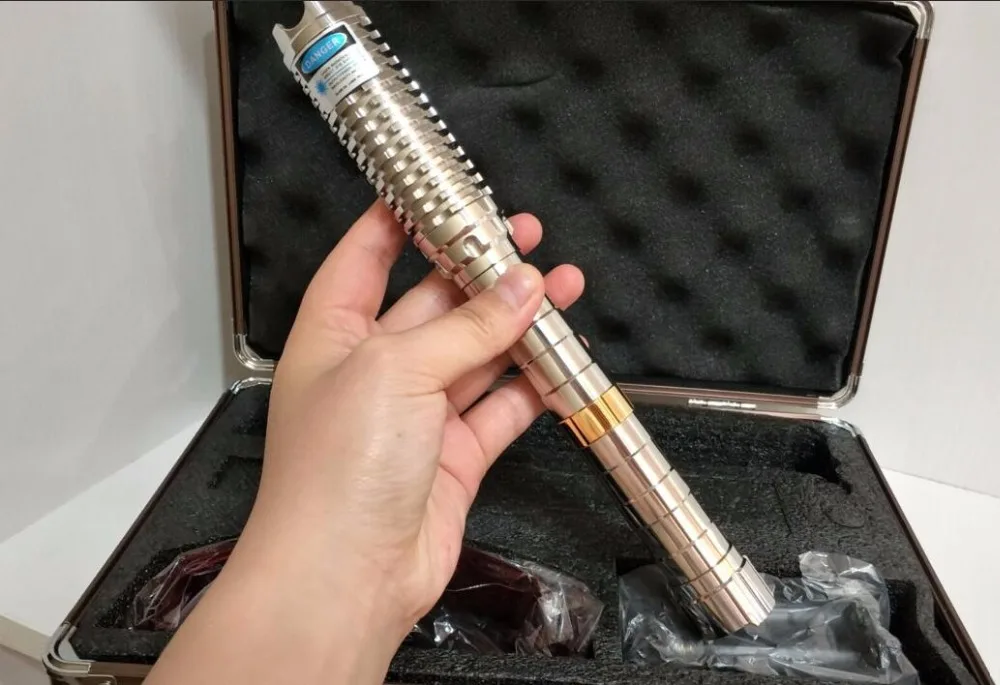 2018 новый самый мощный горения лазерной факел 445nm 450nm 500000 м фокусируемые синий