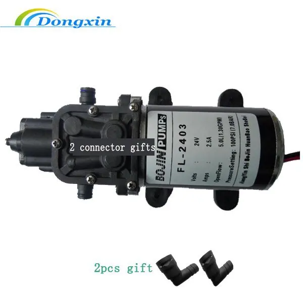 5L/Min mini Intelligent spray Pump for car washer cleaning electric Water diaphragm 12V free shipping option 2