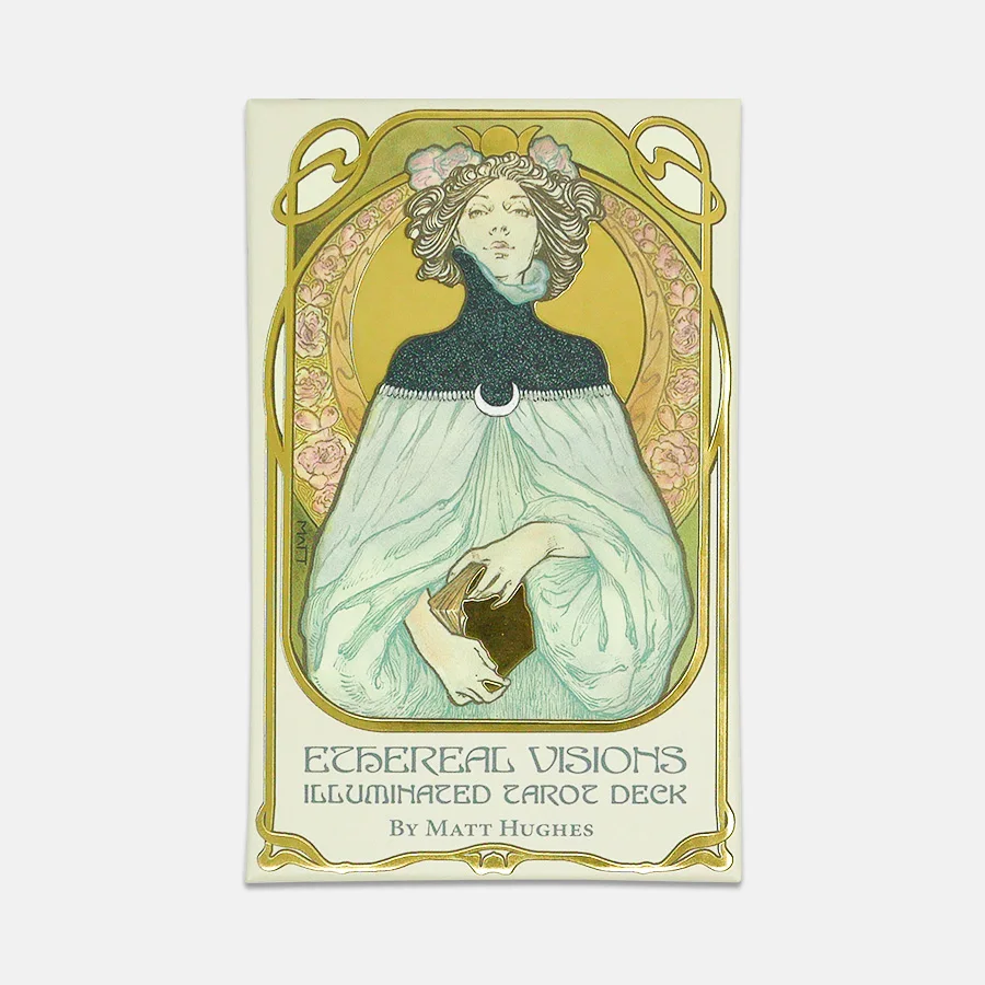 Ethereal Visions Таро колода английская версия игральная карта настольная игра