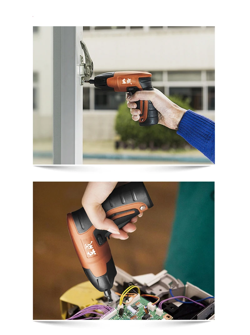 Dongcheng 3.6V additional lithium-ion Battery Cordless Electric hand Drill hole electrical Screwdriver driver Wrench power tools