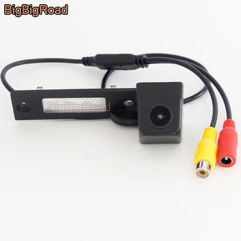 

BigBigRoad For Skoda Superb For Seat Altea 5P5 / 5P8 Leon 1P1 Ibiza 6J Hatchback Car Rear View Parking CCD Camera Night Vision