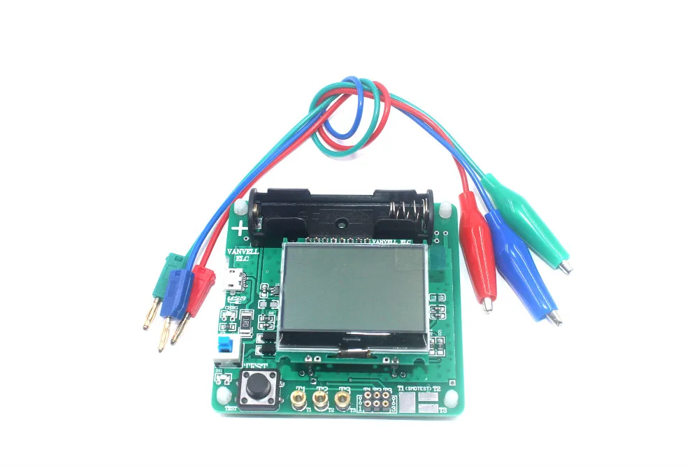 

2017 newest version of inductor-capacitor ESR meter DIY MG328 multifunction test