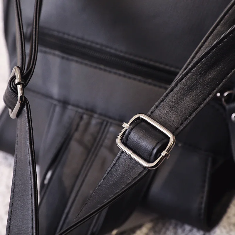 women leather backpack  (13)