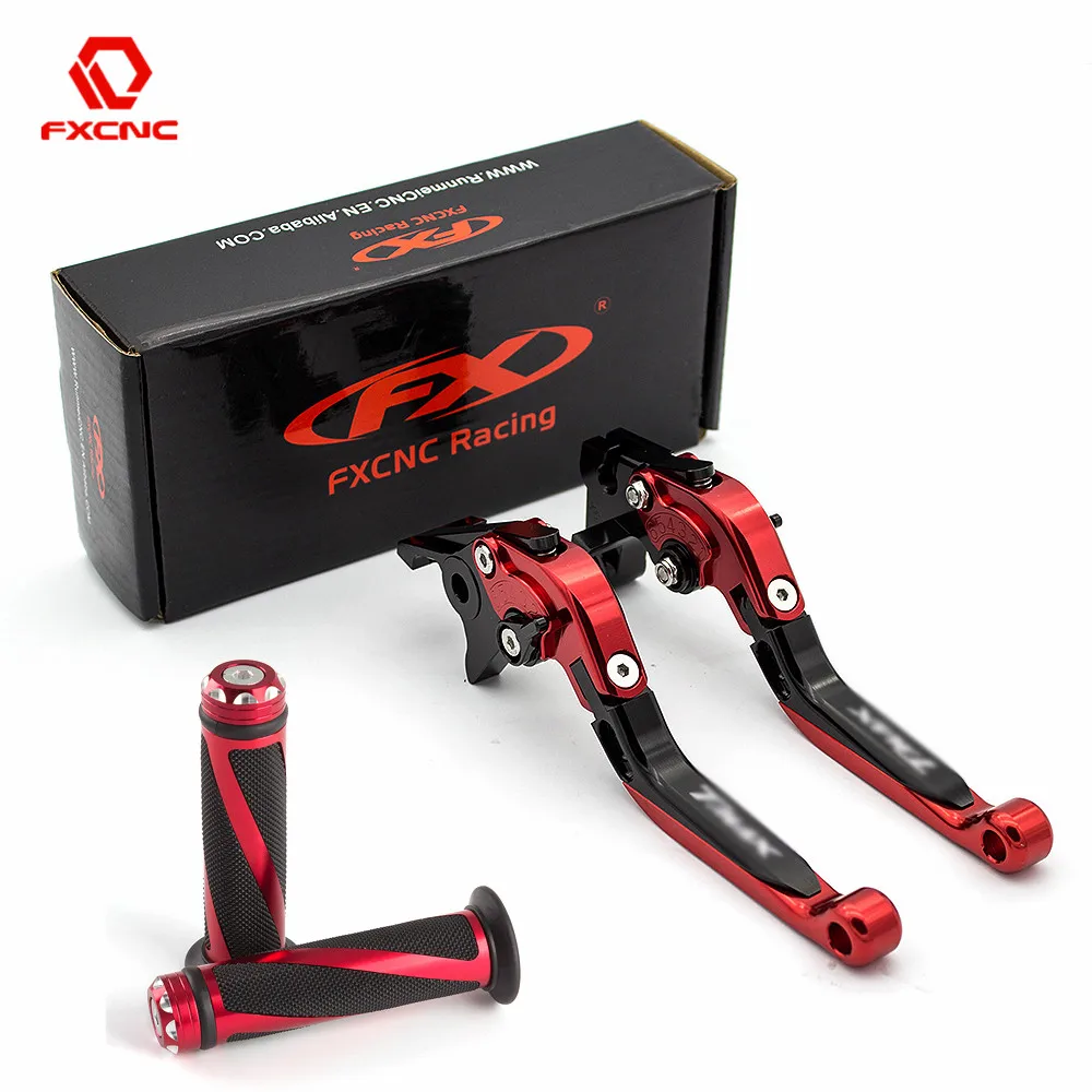 

Logo CBR For Honda CBR125 CBR 125 2004-2017 2005 2006 2007 CNC Folding Extendable Motorcycle Brake Clutch Lever + Handle Grips