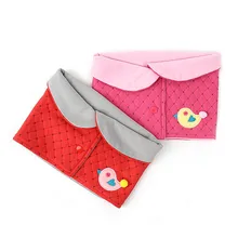 Корейский зимний детский шарф с рисунком птицы; теплый шарф для девочек; сезон осень-зима
