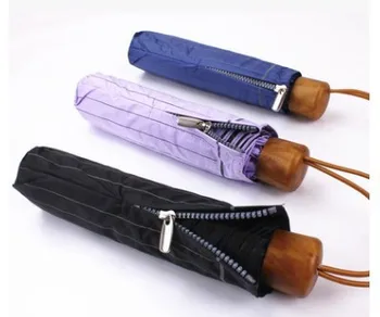 

Foreign trade exporting high quality super light men stripe windproof Sunny and Rainy umbrella