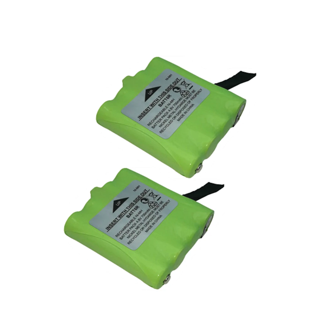 2 шт. BATT6R BATT 6R 4 8 V 700 мА/ч металл гидридных или никель Перезаряжаемые Way Радио