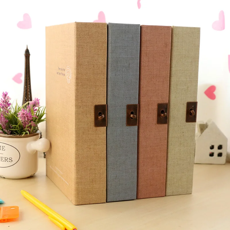 

32k Pure Secret Life Boxed Diary Journal Book Notebook With A Lock Hardcover Case Box Outside Big Size Notebook 200page Book