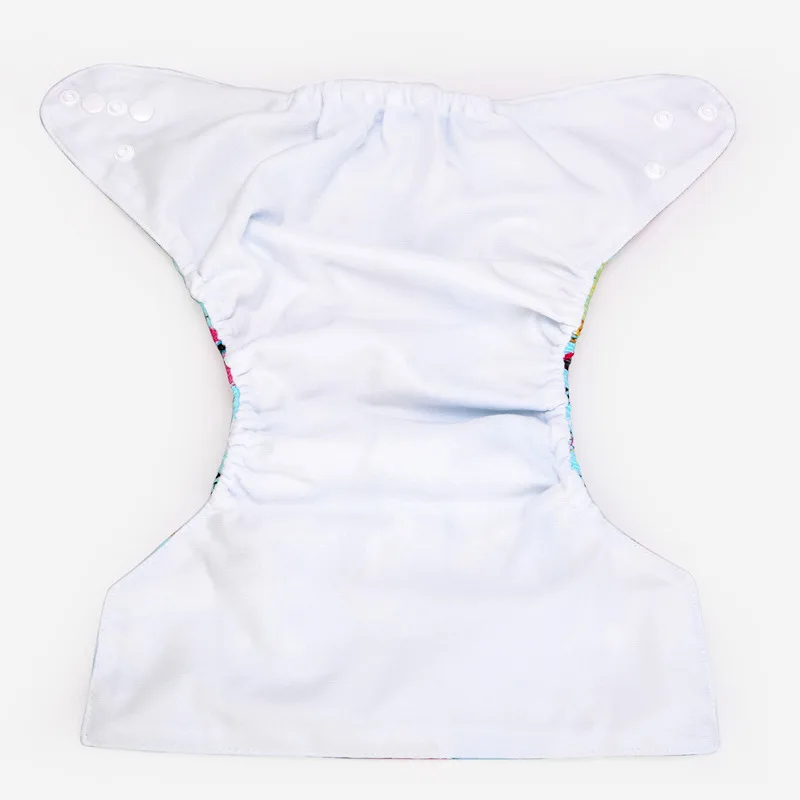 [Mumsbest] 1 шт. детский тканевый подгузник С 1 шт. вставкой из микрофибры Детские моющиеся подгузники с карманами многоразовые тканевые подгузники
