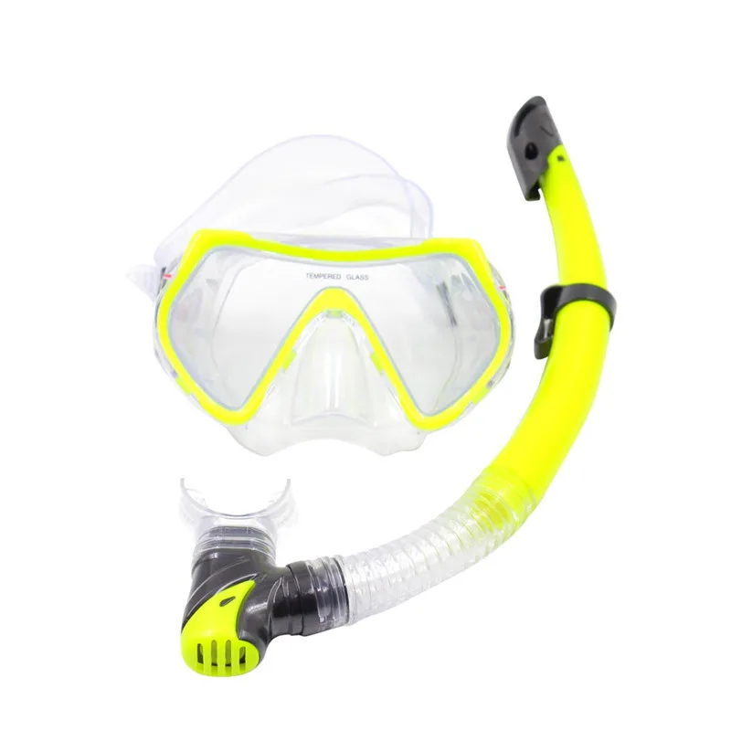 Плавательные очки для дайвинга, маска с сухим верхом, регулируемый комплект для подводного плавания DX88