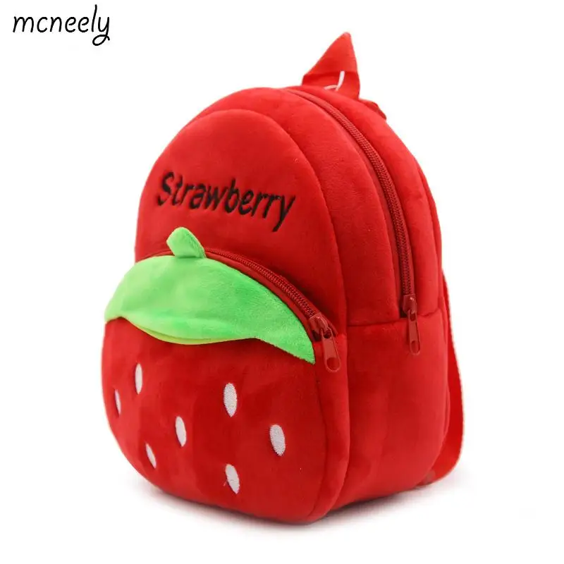 

1-3 Years Old Kids Plush Backpacks Cartoon Plush Toys for Kids New Cute Mini School Bag Student Kindergarten Toy Bags