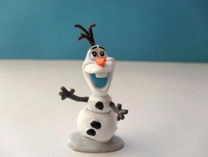 6 Pcs/set Frozen Figures Anna Elsa Action Figures Toys Snow Queen PVC Model Anime Toy Hans Collection Gift Children Kids Toys