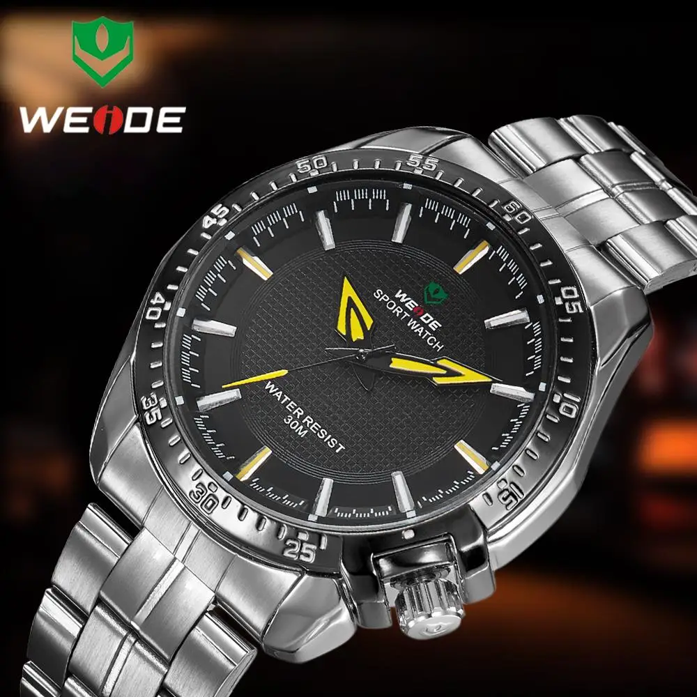 Original Japan Quartz Movement MAXELL Battery WEIDE Famous Brand