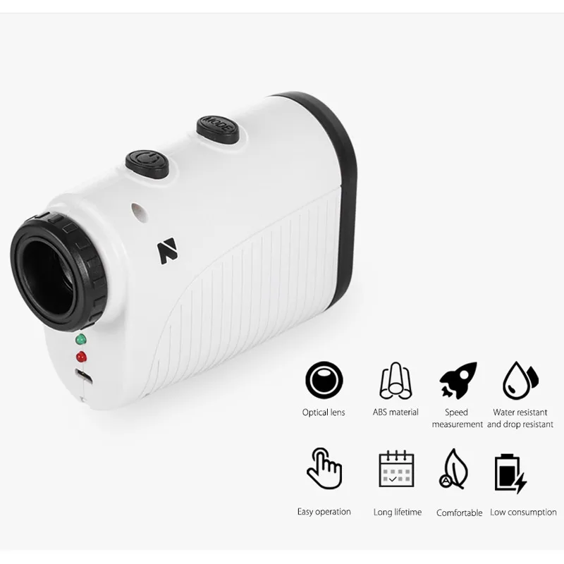 Bluetooth Golf Laser Distance Meter Laser Rangefinder Binoculars Rangefinder 8X Hunting Rangefinder Speed Measure Telescope