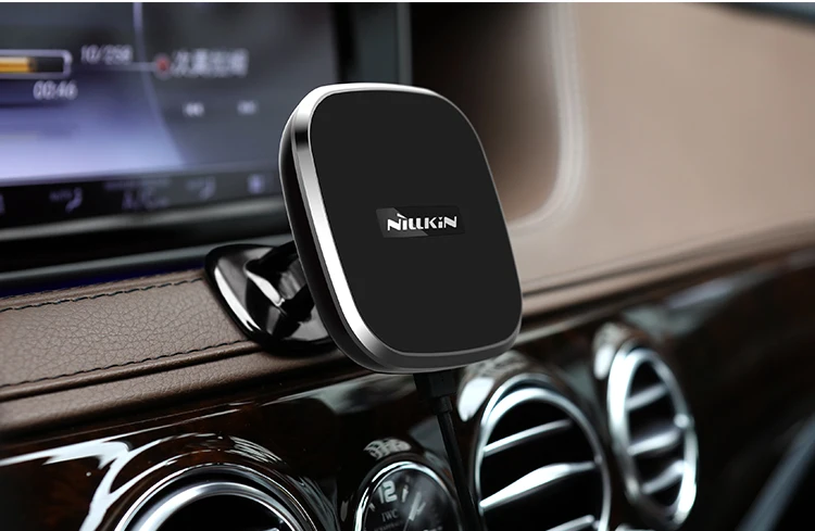 Nillkin magnetic car wireless charger for iPhone X 8 7 6s