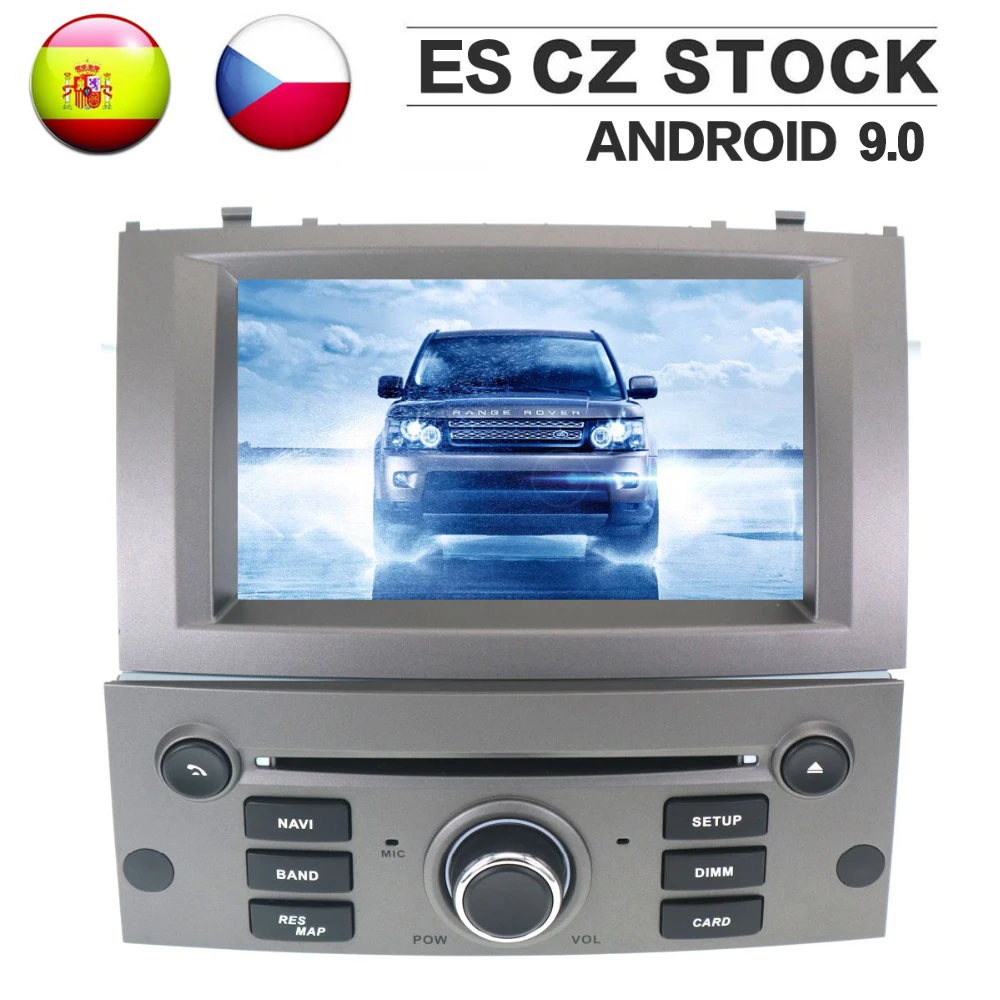 

Android 9.0 Car Radio Stereo GPS Headunit FOR Peugeot 407 2004-2010 Car DVD Player Glonass Auto Video Multimedia 4GB 32GB ROM