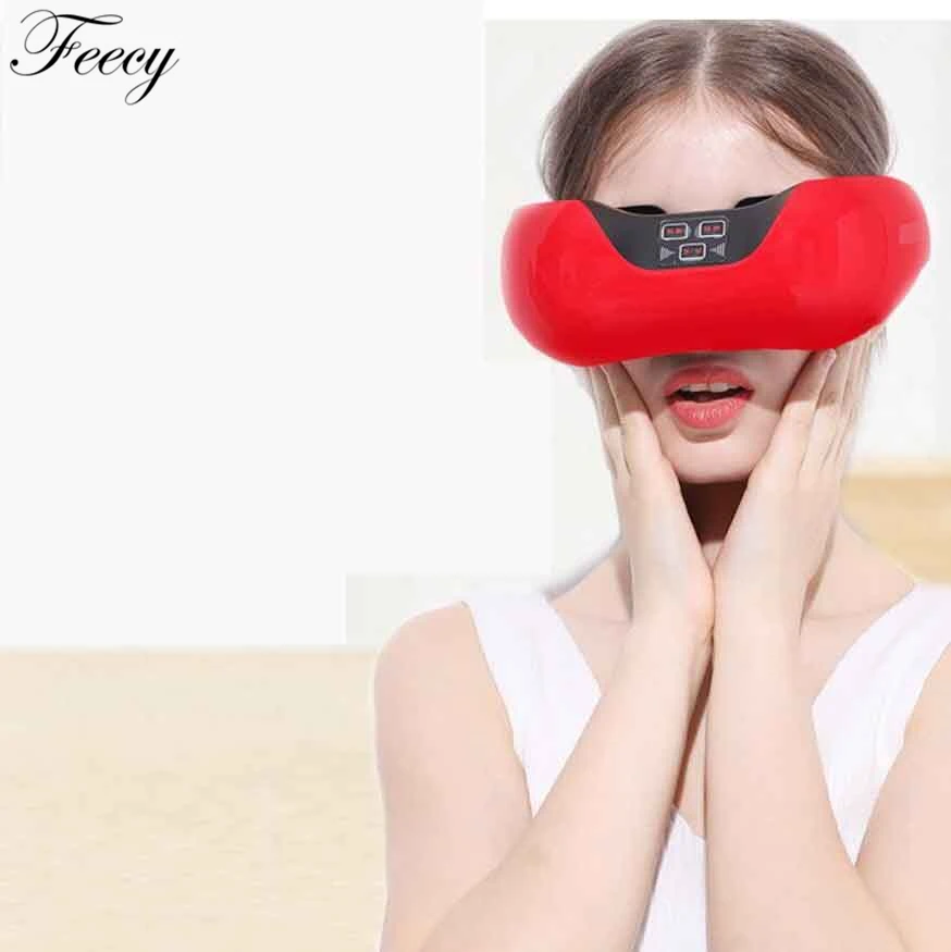 Eye Protection Instrument Tool Eye Electric Massager Green Light Acupunture Massager Fatigue Head Stress Relief Treatment Eye Protection Instrument Tool Eye Electric Massager Green Light Acupunture Massager Fatigue Head Stress Relief Treatment