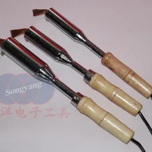 300 Вт Электрический припой для паяльника деревянная ручка инструмента с одним дополнительным нагревателем