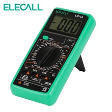 ELECALL font b Digital b font font b Multimeter b font EM15A 2000 Counts Handheld Customized