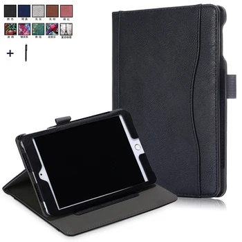 

Pen Holder Flip Leather Case Cover For iPad Mini 5 2019 7.9'' Mini 4 Smart Wake Sleep Back Stand Capa Fundas +Stylus