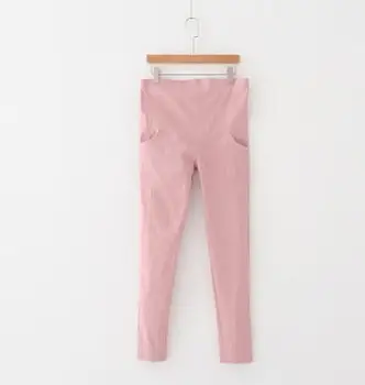 

Elastic Waist Maternity Clothes Belly Pants 2019 Spring Autumn Slim Pregnancy Clothes Pencil Pants Trousers for Pregnant Women
