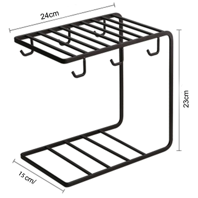 Кухонные принадлежности многофункциональный инновационный железный Стенд Сушильный Стеллаж Держатель Для Бутылки С Водой чашка-держатель Вешалка