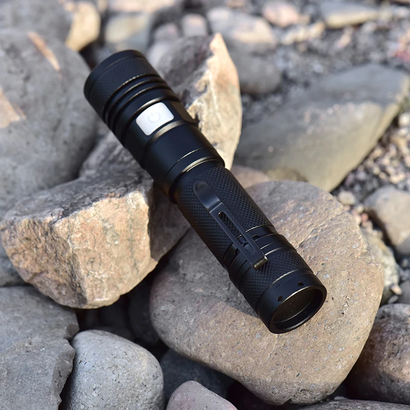Z30 Litwod1301 микро USB Перезаряжаемый светодиодный фонарик XM LT6 масштабируемый 5