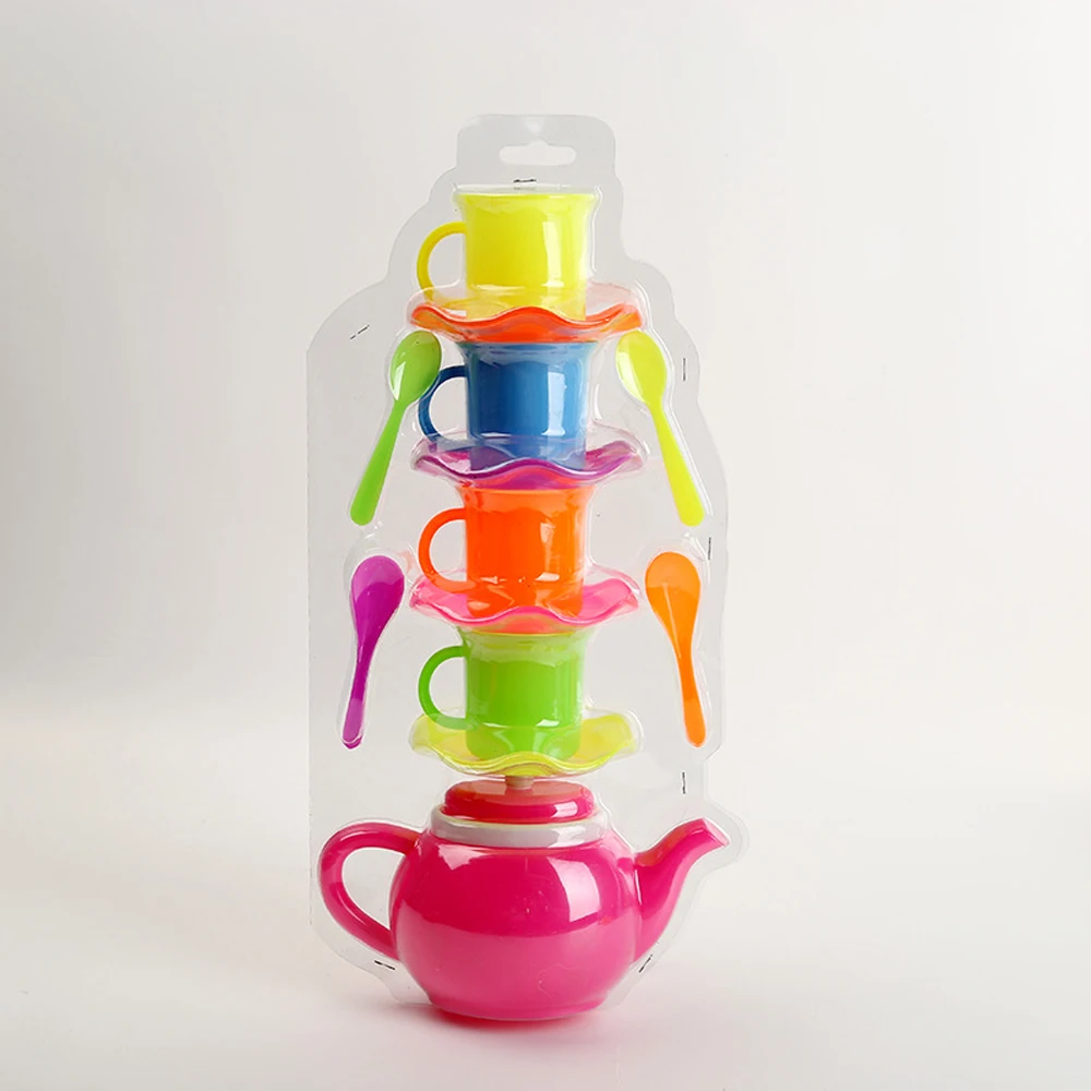 Дети головоломка игровой дом игрушка Parlour экологический защитный материал моделирование игрушечный чайный набор для детей кухня игрушка подарок