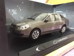 1:18 литая под давлением модель для Chevrolet Epica 2010 коричневый седан Игрушечная машина из сплава миниатюрная коллекция подарок