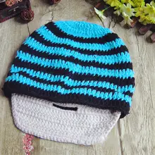 Droppshiping Мода Панк вязать крючком шапка Beanie усы теплая зимняя маска для лица лыжные зимние шапки dg88