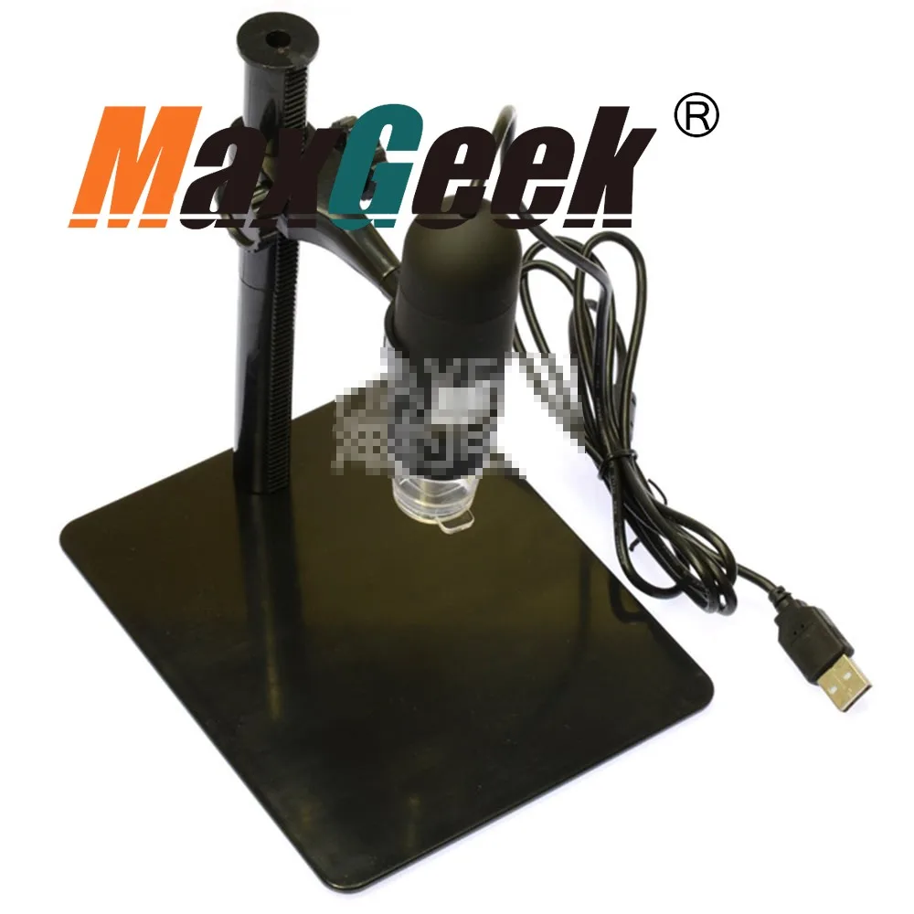 

Digital Microscope USB Magnifier 2.0MP 500X with Stand for Photograph Video Recorder