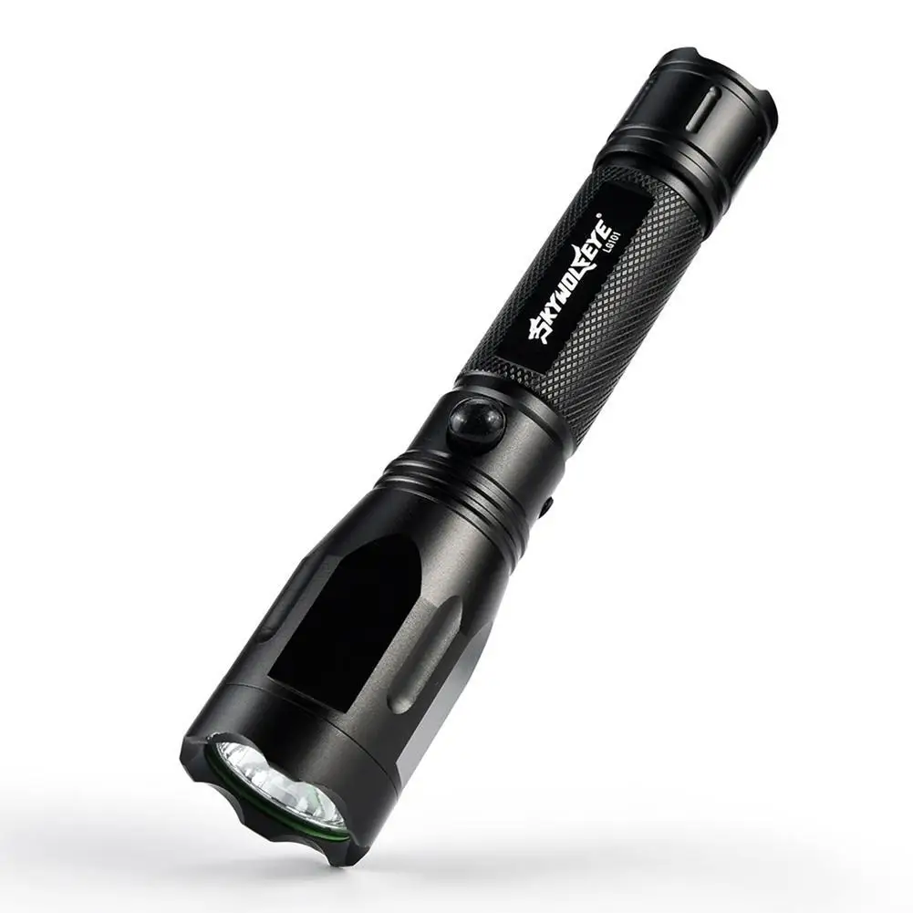 SKYWOLFEYE Portable LED Flashlight 1000lm Aluminum Tactical Light