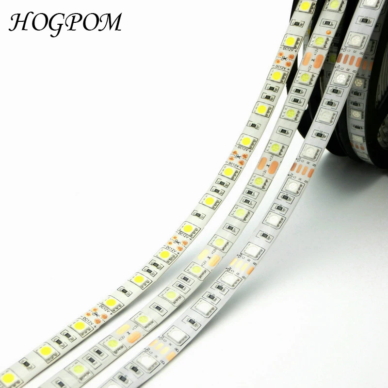 СВЕТОДИОДНАЯ лента smd 5050 Водонепроницаемая ip65 dc 12v 300led 5m 6500k 3000k RGB холодный белый