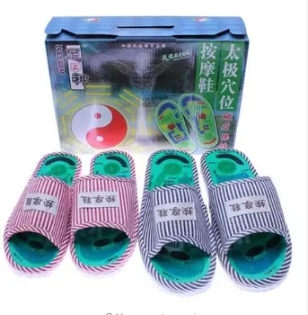 

Acupuncture point massage shoes for female and male free size health care massage slipper Foot massage