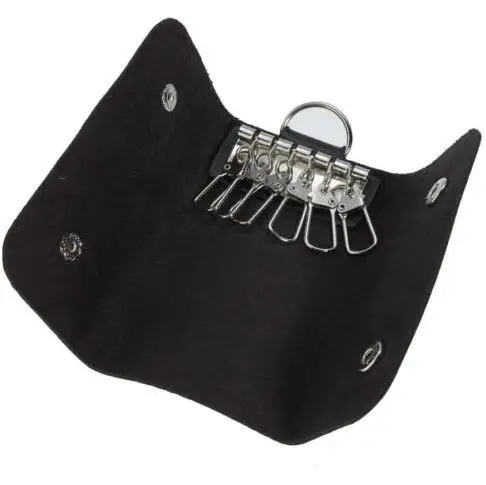 PU Leather Housekeeper Holders Car Keychain Key Holder Bag Case Wallet Cover Unisex Mini Wallets | Аксессуары для салона