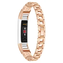 Браслеты Для Fitbit Alta HR/Fitbit часы Alta Flash Diamant из натуральной нержавеющей стали часы браслет ремешок для Fitbit Alta