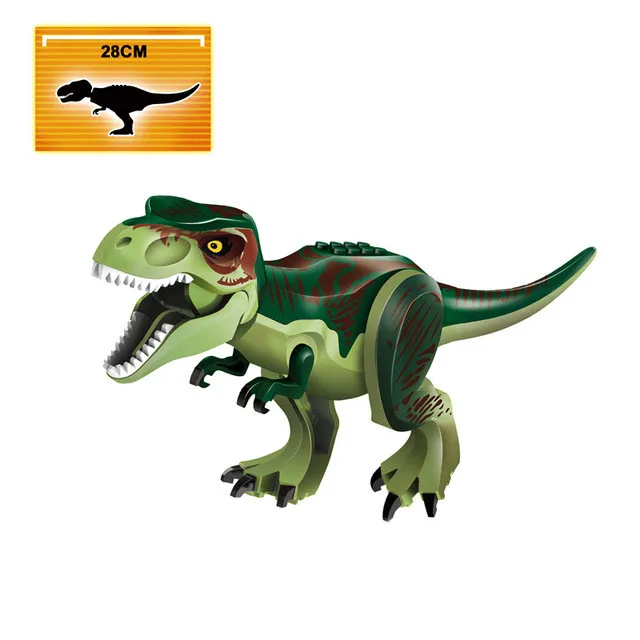 Мир Юрского периода 2 динозавра блоки игрушки динозавр индораптор Rampage At Lockwood Estate строительные блоки игрушки для детей - Цвет: S