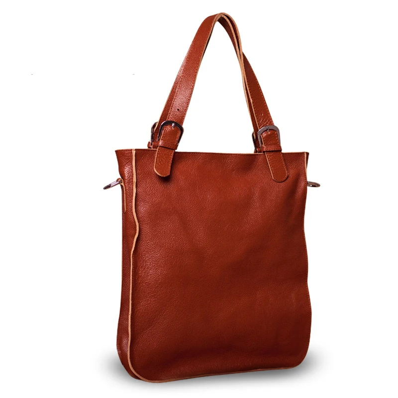 Fashion genuine Leather Handbag Women Shoulder Bag Ladies Simple Luxury Handbags Large Casual Shoulder Messenger Bag 2018 women leather handbags new female rose flower ladies handbag korean fashion casual shoulder bag large flower messenger bag