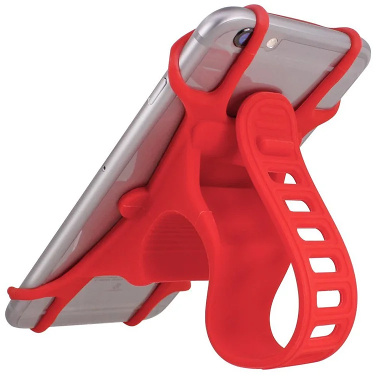 MICCGIN Универсальный держатель для велосипеда, держатель для телефона, крепление на руль, держатель для телефона, gps, Аксессуары для велосипеда - Цвет: Red