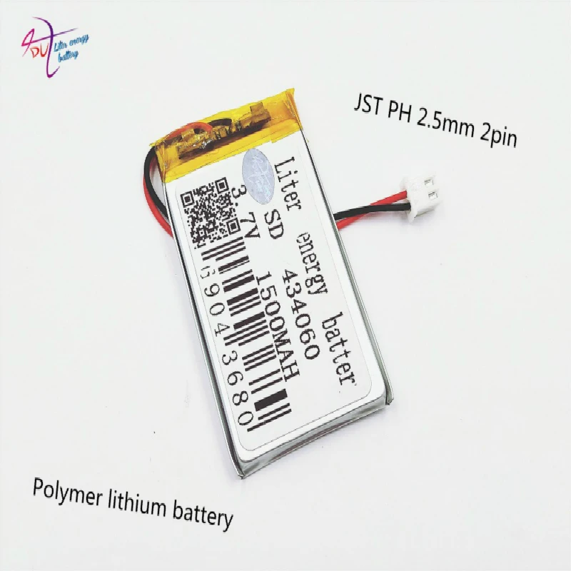XHR-2P 2 54 1500mAh 434060 3 7 V литий-полимерная батарея 454060 интеллектуальная мебель для дома