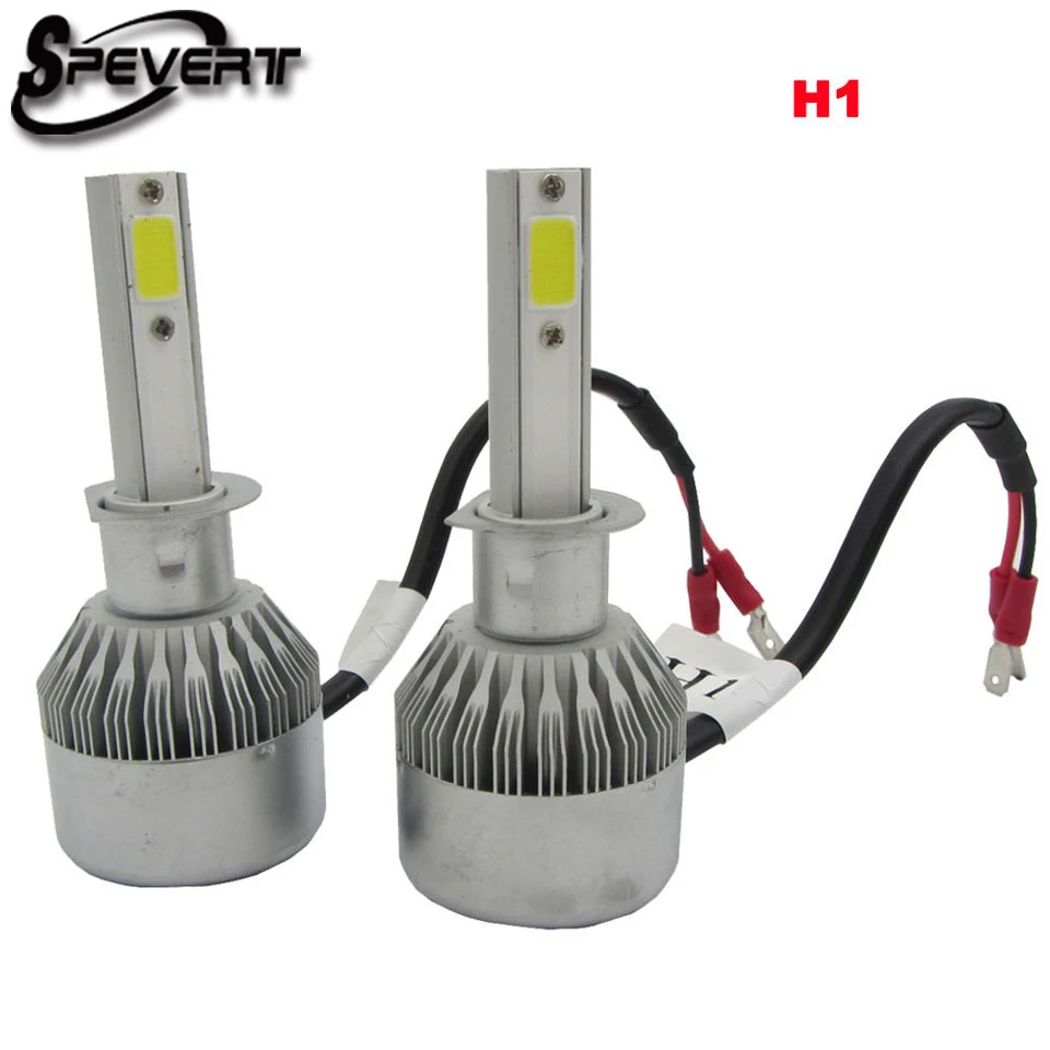 Speedent D1S H1 H4 H7 H8 H9 H11 9003 H/L луч 110 Вт 20000LM Светодиодные Автомобильные фары комплект COB