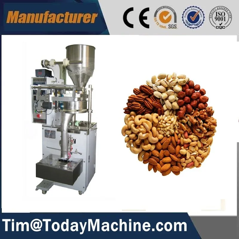 

Peanuts, Macadamia nuts, nuts packing machine, automatic particle packing machine