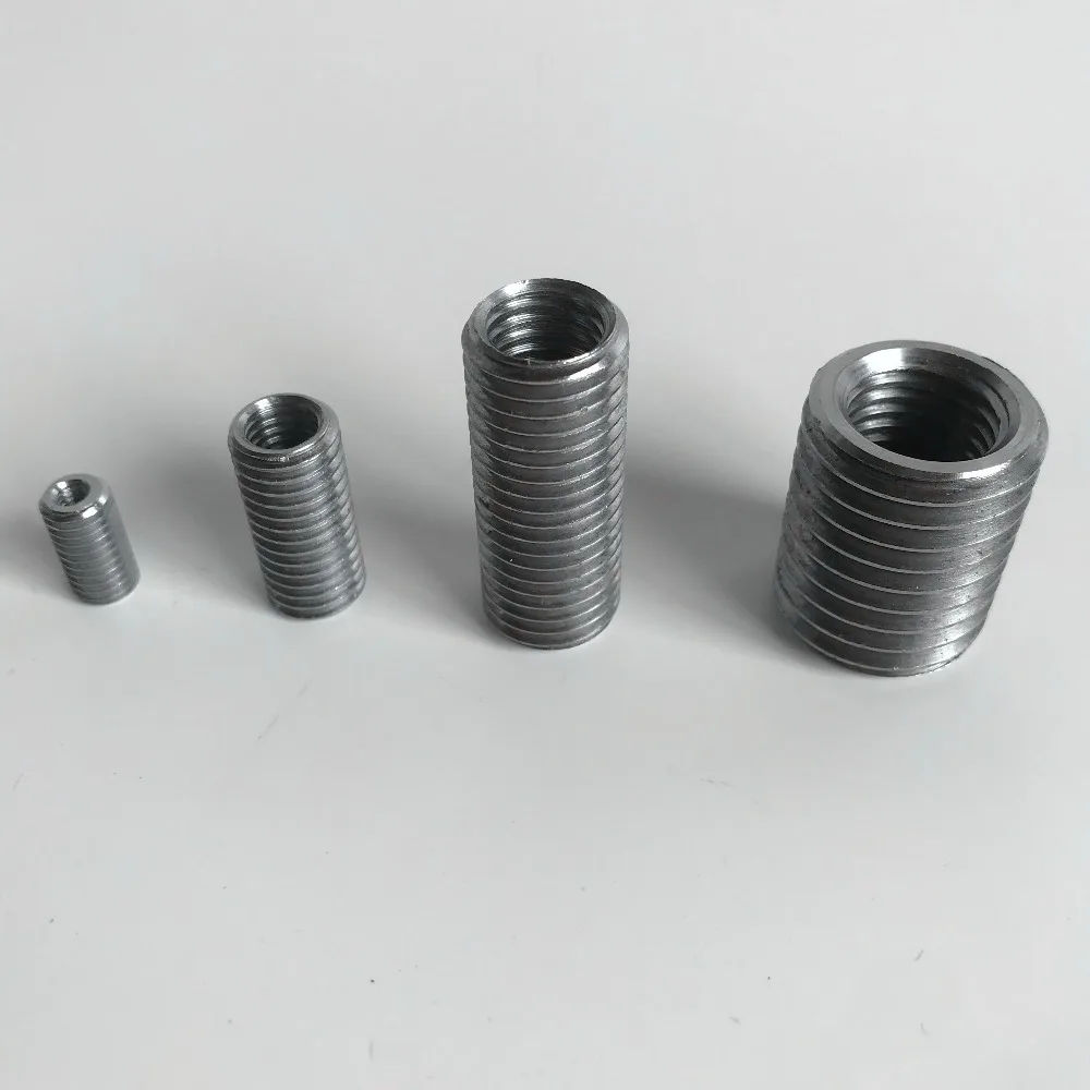 

2pcs Inner and outer teeth nut stainless steel nut thread conversion non-standard screw custom M5M6M8M10M12M1416