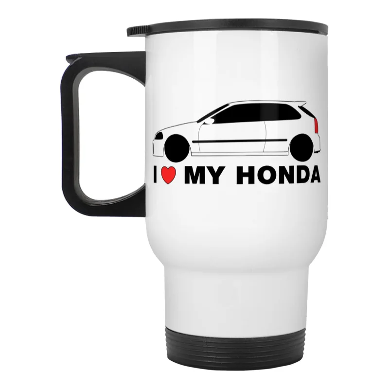 

FOR Honda Civic MK6 Closeup JDM VTEC stainless steel travel mug