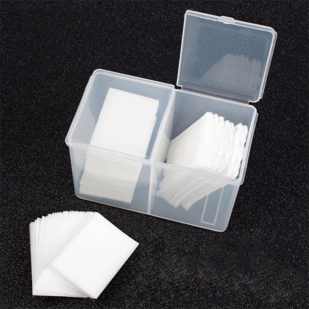 

2 grids Tiny Square Box Clear Plastic Storage Boxes for DIY Tool Nail Art Jewelry Accessory beads stones Crafts case container